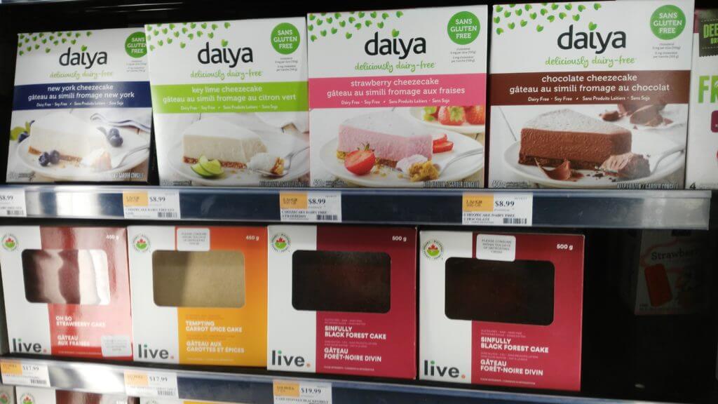 daiya live cakes