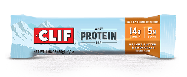 clif whey protein bar