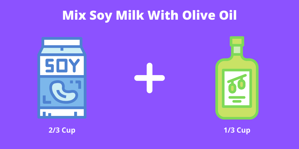vegan heavy cream soy milk olive oil