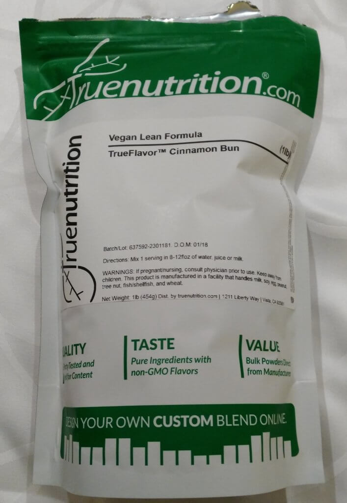 true nutrition vegan lean package