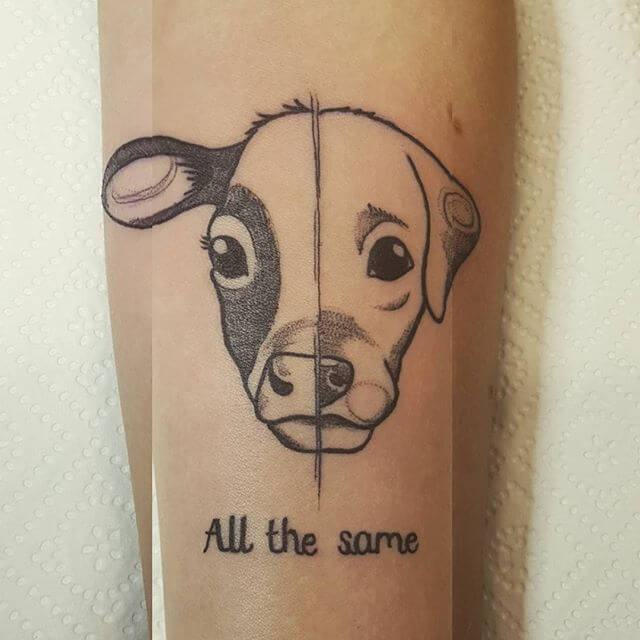 Animal rights tattoo on Pinterest