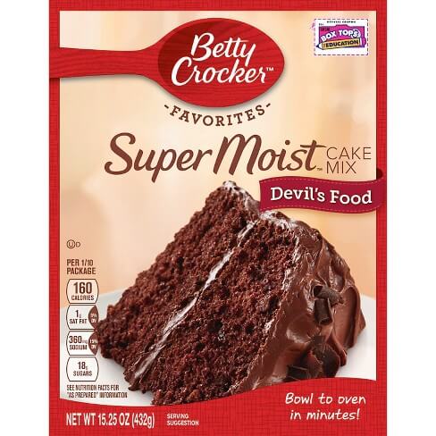 betty crocker favorites cake mix