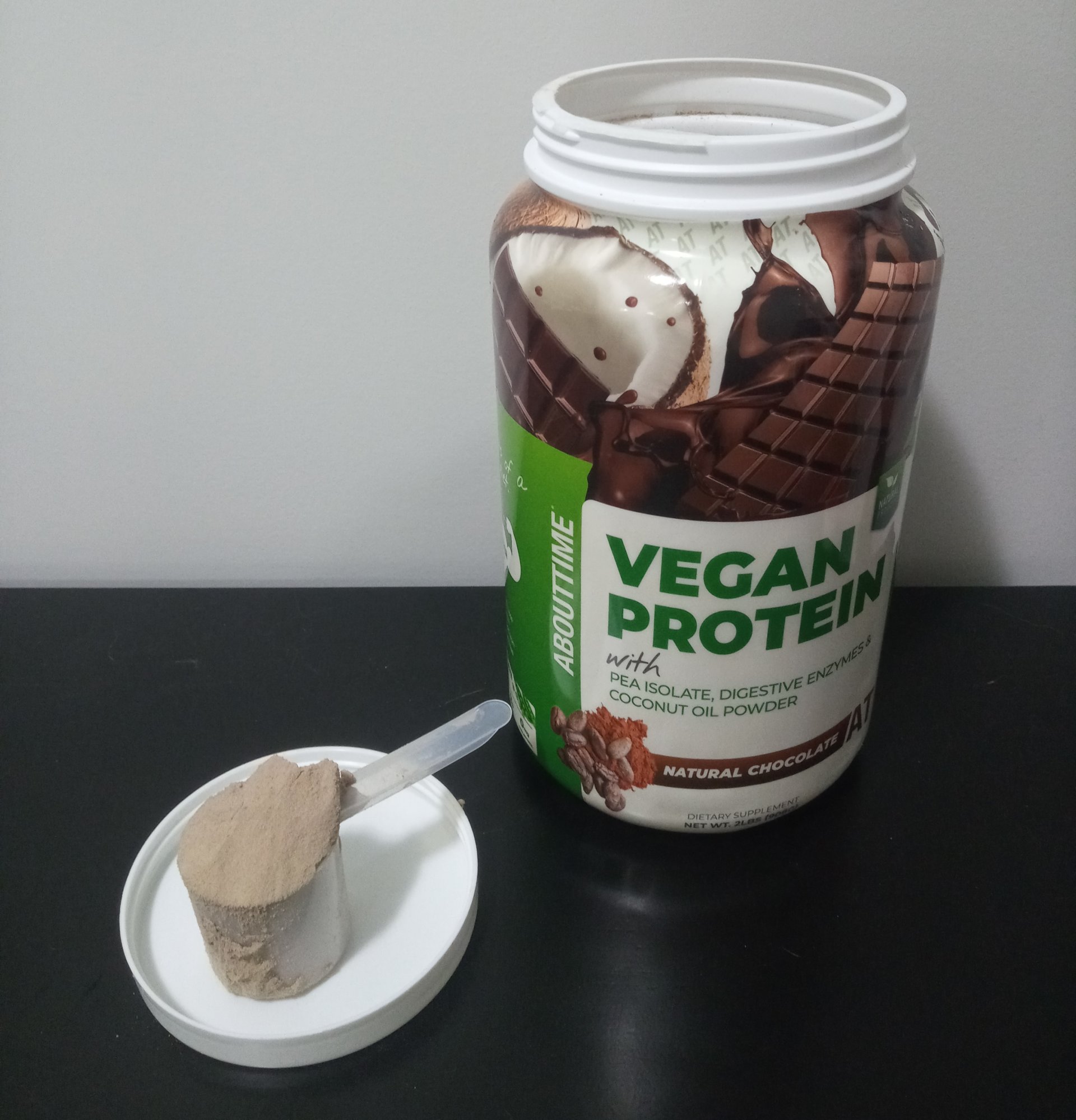 About Time Vegan Protein Powder Review [TEST Results]