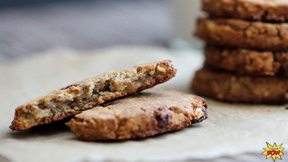 vegan oatmeal protein cookies