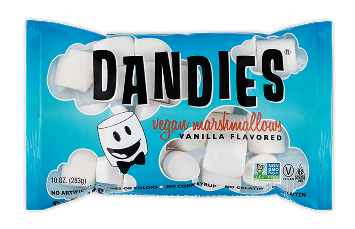 dandies marshmallows packaging