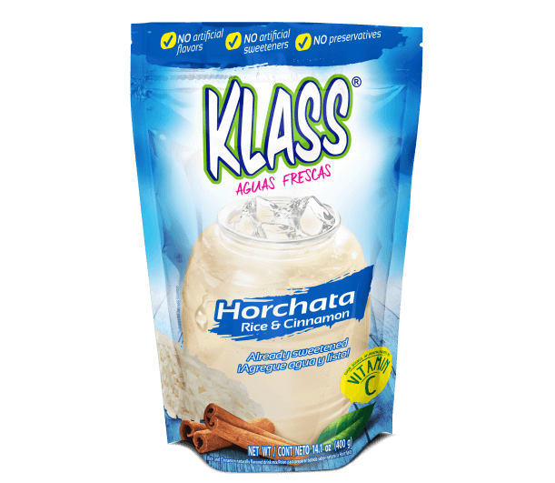 klass horchata mix packaging